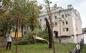 В Татарстане третий день подряд прогнозируют грозы и сильный ветер