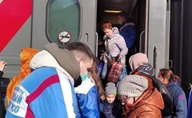 В Татарстан самостоятельно прибыли 70 эвакуированных из ДНР и ЛНР