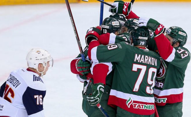 «Ак Барс» обыграл «Металлург» в последнем домашнем матче в КХЛ