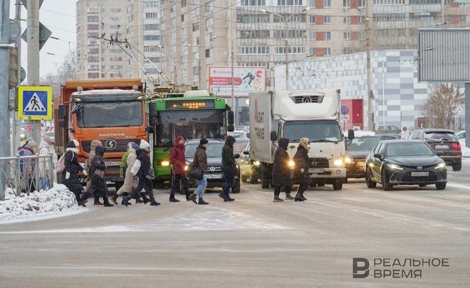 Татарстанцев предупредили о сильном ветре и метели в четверг