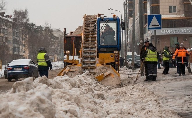 В Казани в новогодние праздники коммунальные и дорожные службы перейдут на усиленный режим работы