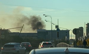 В Казани загорелось здание бывшего комплекса «Ривьера» — видео