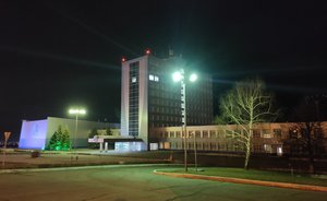 «Нижнекамскнефтехим» отключил подсветку головного офиса в поддержку акции «Час Земли»