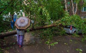Завтра в Татарстане вновь ожидается гроза, сильный ветер и град