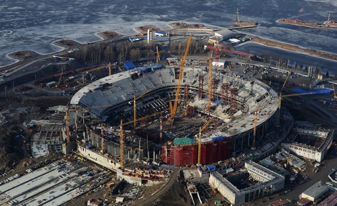 Власти Петербурга попросили на строительство «Зенит- Арены» еще 4,3 млрд рублей
