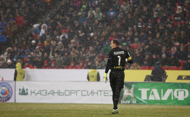 Рыжиков стал лучшим игроком «Рубина» в матче с «Арсеналом» по версии болельщиков
