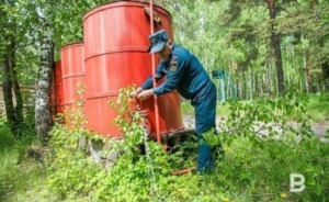 В Татарстане снова продлили штормовое предупреждение из-за высокой пожароопасности лесов