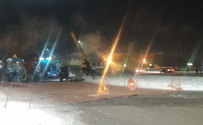 В Елабуге восстановили теплоснабжение после аварии
