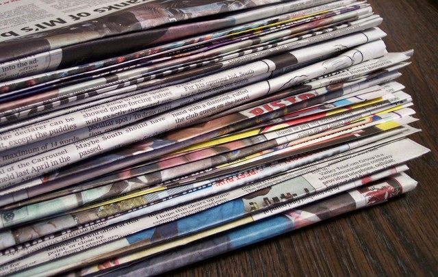 Объем рекламы в печатных СМИ снизился на 14% в первом квартале 2016 года