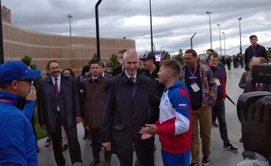 Министру спорта России показали экстрим-парк «Урам» в Казани