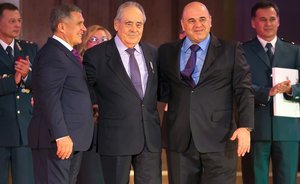 Мишустин поздравил Шаймиева с юбилеем