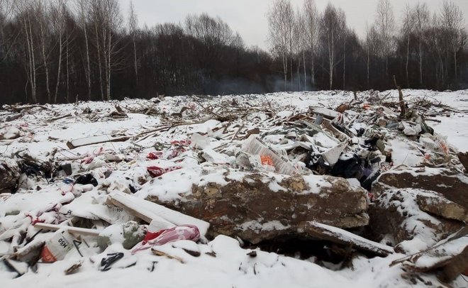 В Казани обнаружили несанкционированную свалку размером с футбольное поле