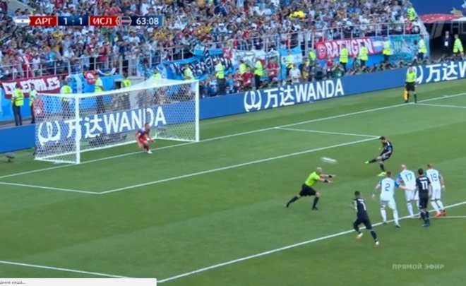 Аргентина сыграла вничью с Исландией в матче ЧМ-2018