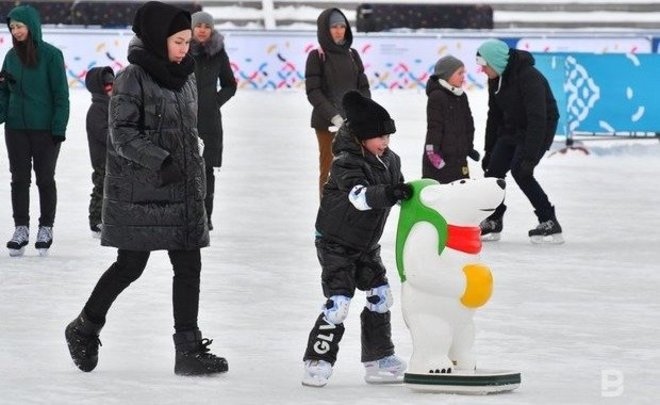 В Казани закроют пункт проката коньков и каток в парке «Черное озеро»