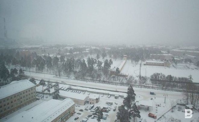 Татарстанцев предупредили о метели, порывистом ветре и гололедице 1 февраля