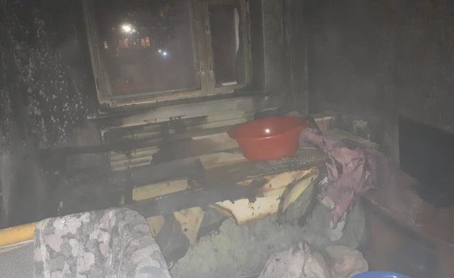 В Уфе произошел пожар из-за курения в доме, эвакуировали 30 человек