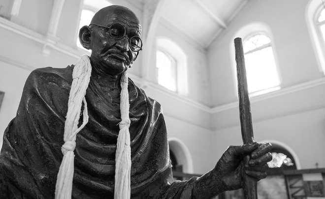 В Индии похитили останки Махатмы Ганди