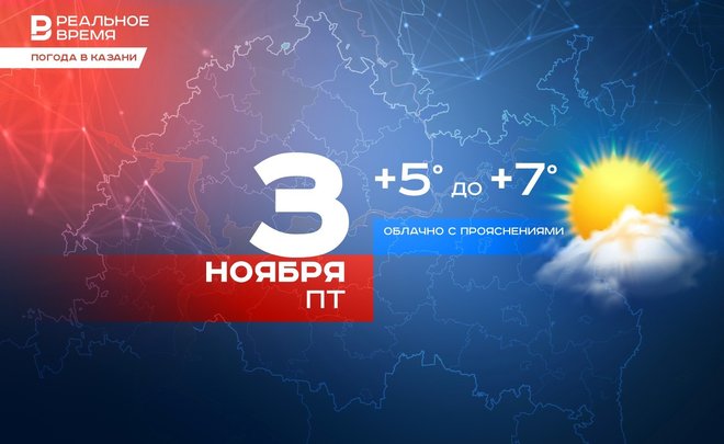 Сегодня в Казани ожидается до +7 градусов