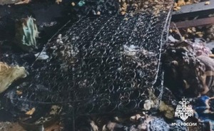 На пожаре в Казани погиб мужчина