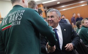 Минниханов встретится с хоккеистами «Ак Барса» в пятницу