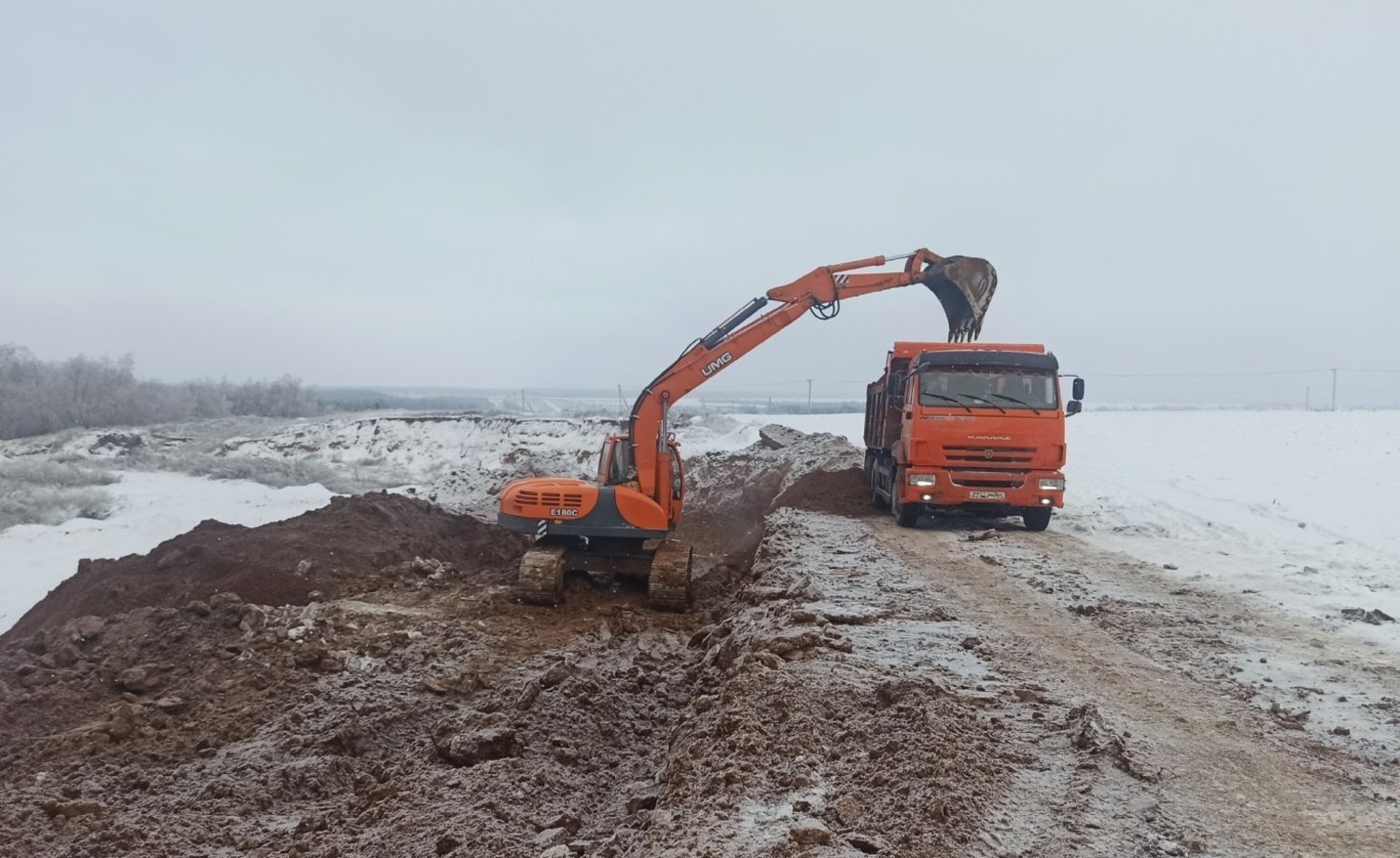 Лос в дорожном строительстве