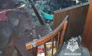 На пожаре в Казани погиб мужчина