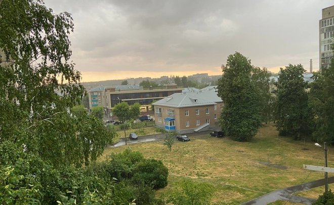 Ближайшие два часа в Казани будет идти дождь