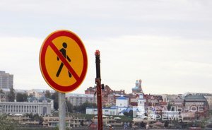 Подземный переход и остановку возле парка Горького в Казани закрыли на три месяца