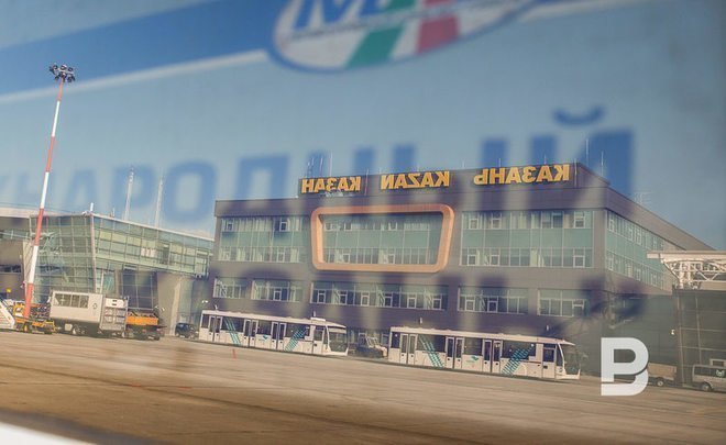 Аэропорт Казани работает в штатном режиме несмотря на метель