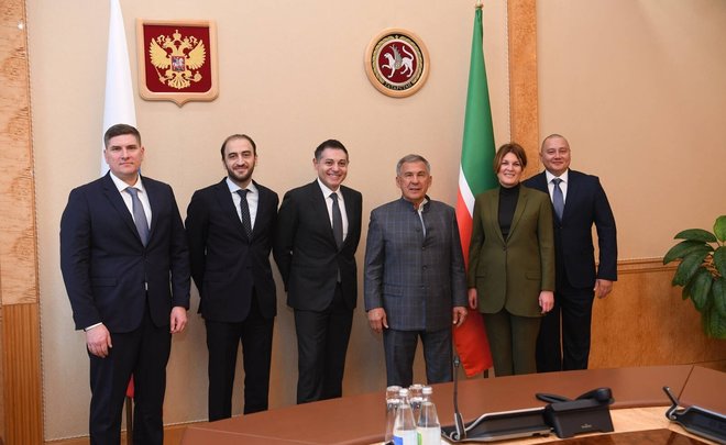 Раис Татарстана обсудил развитие сотрудничества с гендиректором «МегаФона»
