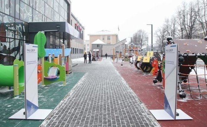 В Татарстане работы по программе «Наш двор» начались на 83 территориях