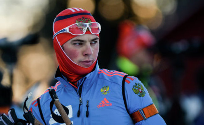 Россиянин Антон Бабиков занял третье место на этапе Кубка мира по биатлону