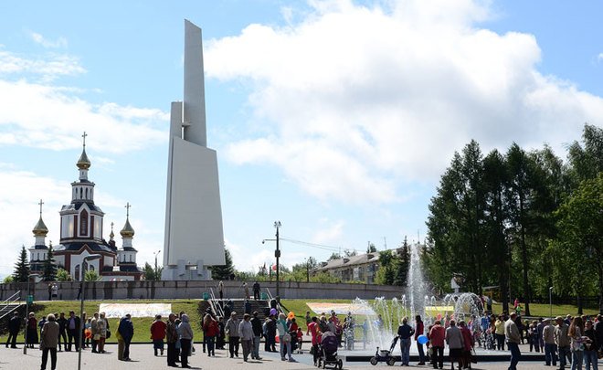 Парк победы город киров фото