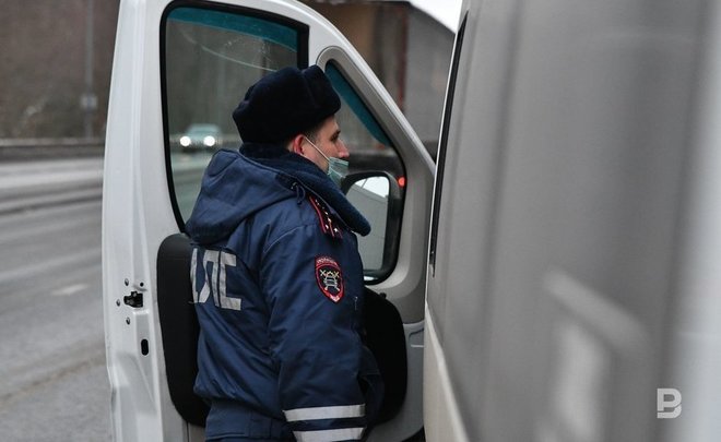 ГИБДД Казани опубликовала видео, как инспекторы выявили пьяного водителя