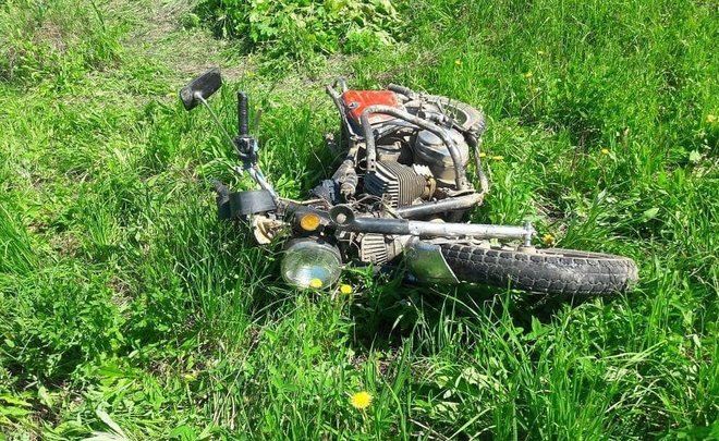 В Башкирии парень разбился, управляя мотоциклом без прав