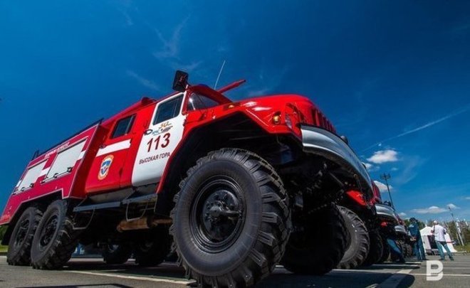 На электростанции в селе Слобода в Новошешминском районе Татарстана вспыхнул пожар