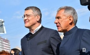 Минниханов на встрече с Хабировым: Татарстан и Башкирия имеют потенциал для развития выгодного сотрудничества