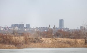 Казанка обмелела