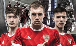 Adidas представил новую форму сборной России по футболу на Кубок Конфедераций 2017 года
