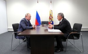 Путин встретился с Миннихановым