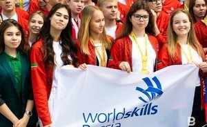 На WorldSkills испекли 15-килограммовый торт для казанских школьников