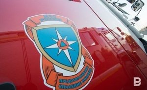 В Казани на пожаре в девятиэтажке спасли мужчину