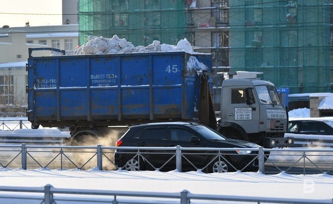 Казанский «Водоканал» потратит 1,65 миллиона рублей на талоны приема и сдачи снега на снегоплавильные пункты