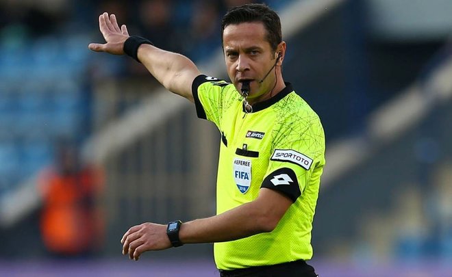 Матч сборных России и Швеции рассудит турецкий арбитр Эзкахья