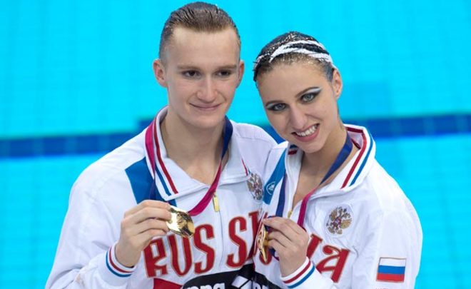 Российские синхронисты выиграли золото в технической программе на чемпионате Европы