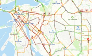 В Казани вечером во вторник сохраняются 10-балльные пробки