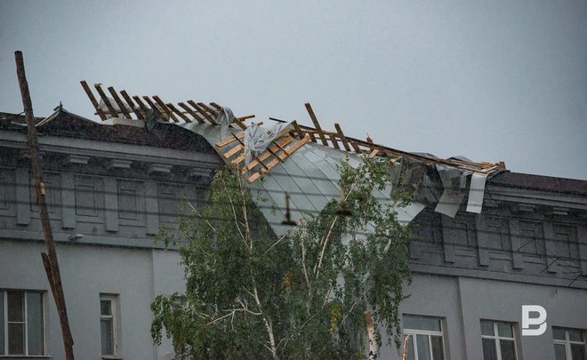 В Татарстане вновь прогнозируют грозы и сильный ветер