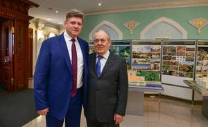 Шаймиев провел встречу с помощником президента РФ Серышевым