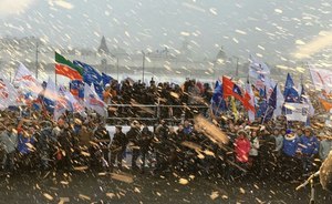 Минниханов выступил на митинге в честь присоединения Крыма