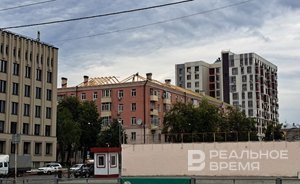 В Казани на ремонт крыши дома по ул. Чехова после пожара выделили 40,6 млн рублей